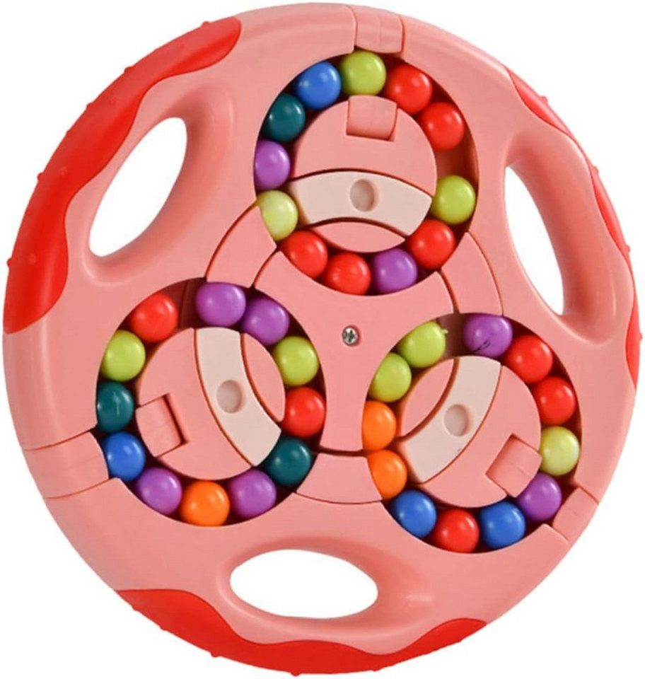 FOUORTUNATE-BEE Lernspielzeug Drehbares Finger-Puzzle für Kinder ab 7 Jahren, Knobelspiel für Jungen und Mädchen von 7–10 Jahren
