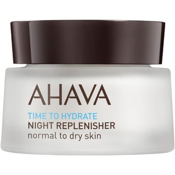 AHAVA Cosmetics GmbH Feuchtigkeitscreme Time to Hydrate Night Replenisher Normal to Dry Skin