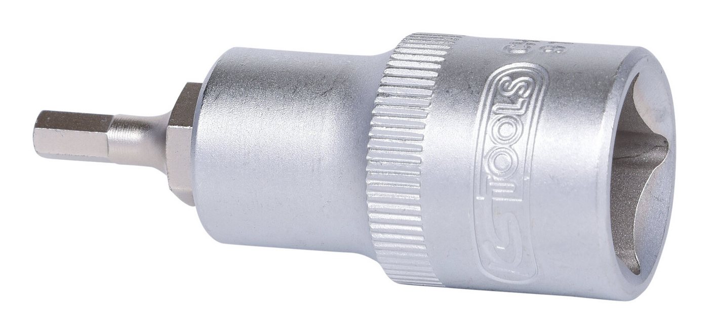 Thumbnail - KS Tools Sechskant-Bit, 1/2" Stecknuss Innensechskant, kurz, 4 mm