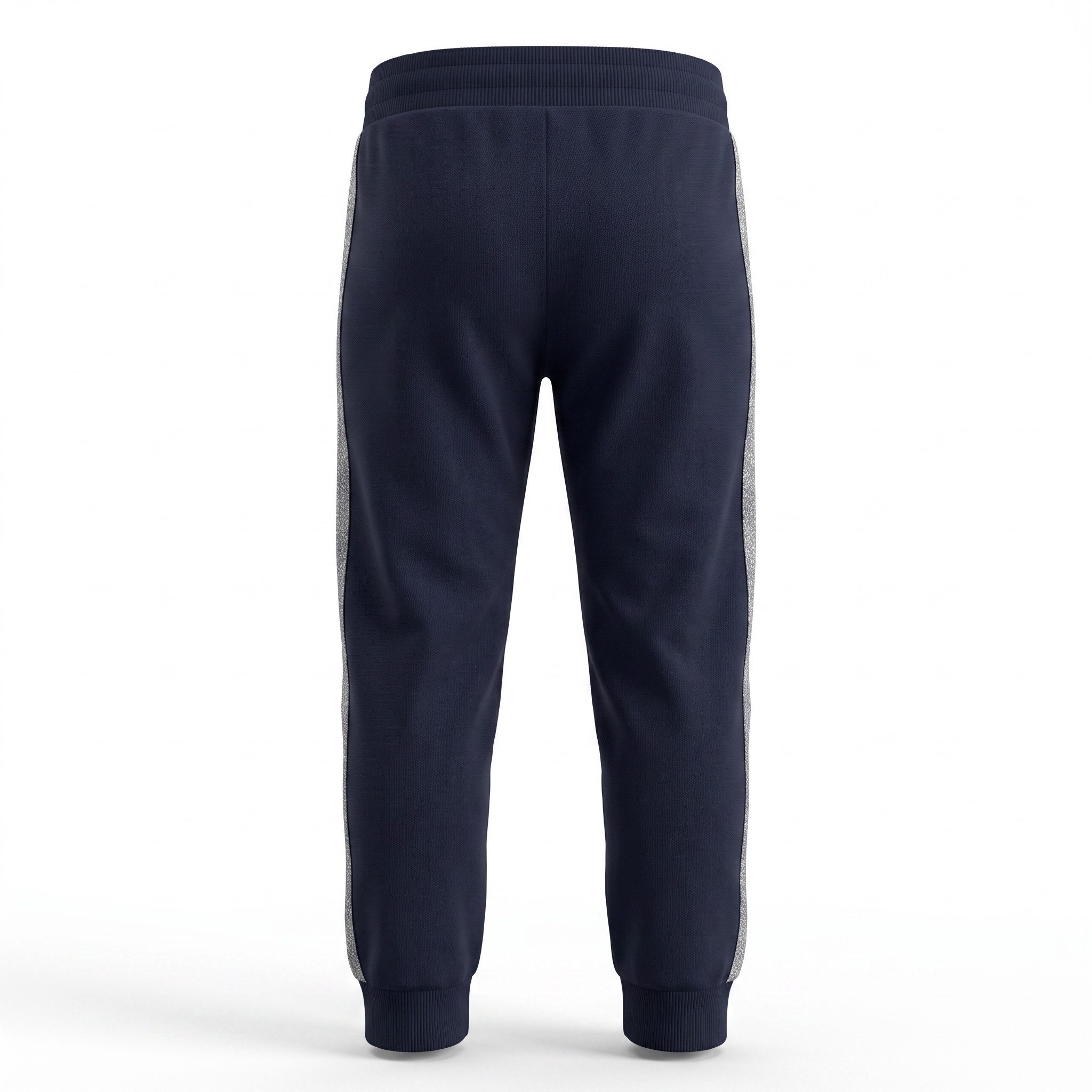 Disney Jogginghose Minnie Maus Mädchen Sporthose Jogginghose Gr. 104 bis 134, Dunkelblau mir Silberstreifen