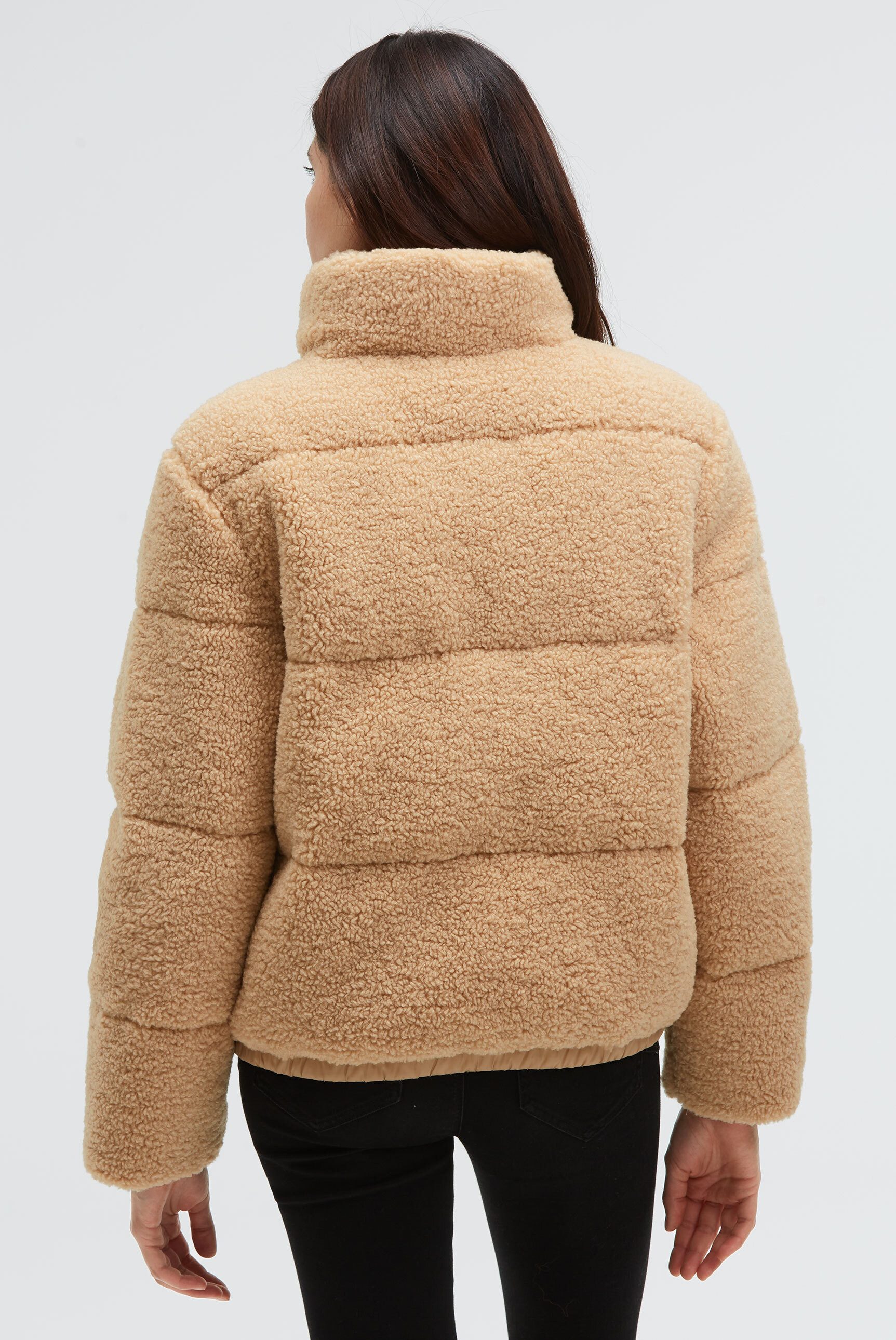 SOCCX Winterjacke mit elastischem Saumabschluss