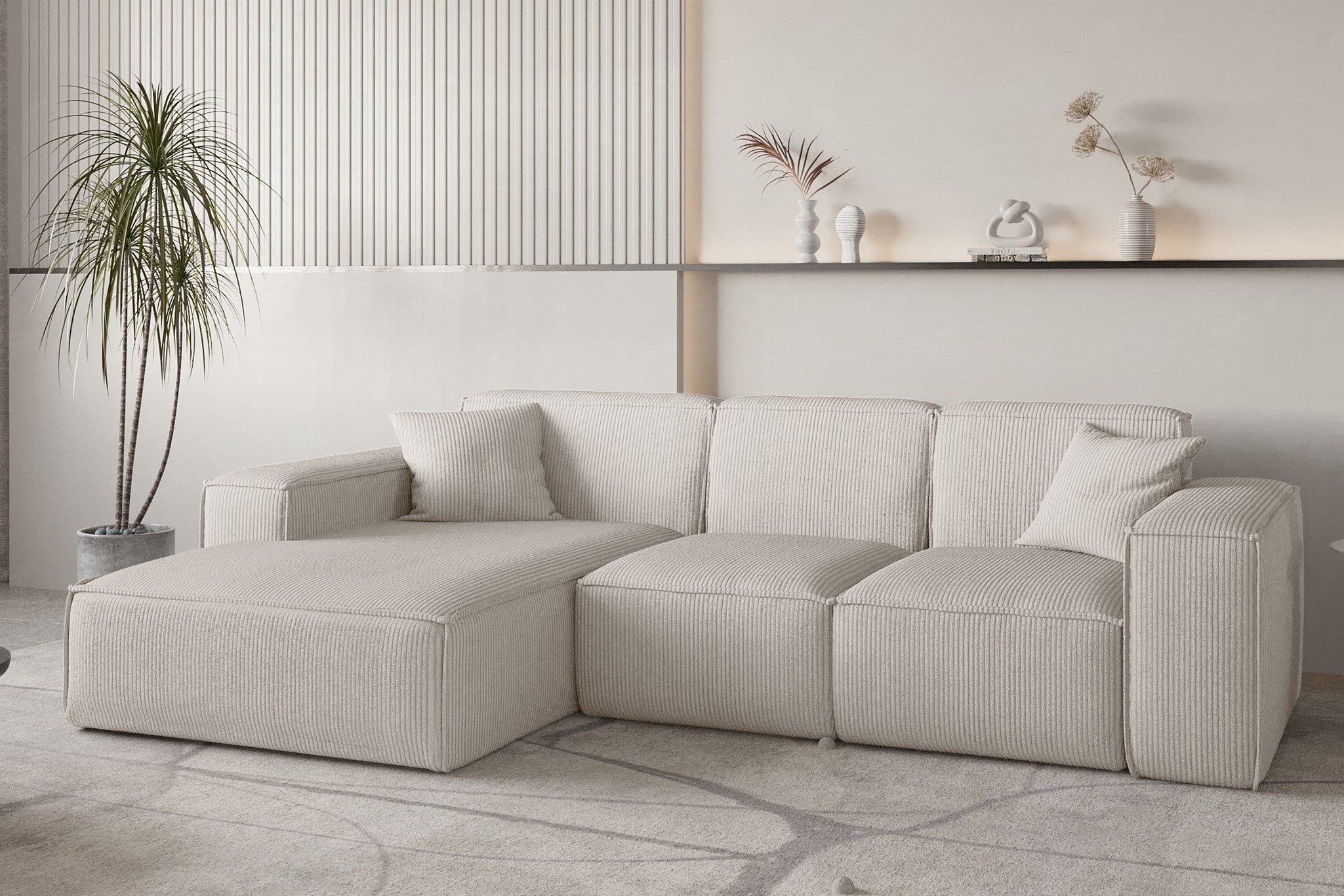 Fun Möbel Ecksofa Designersofa CELES PREMIUM günstig online kaufen
