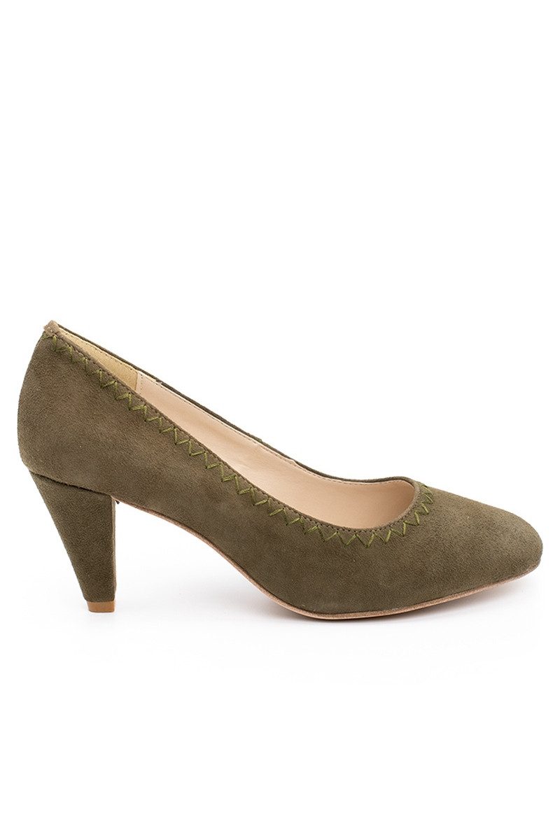 Hirschkogel Trachtenpumps - DALIA - khaki, günstig online kaufen