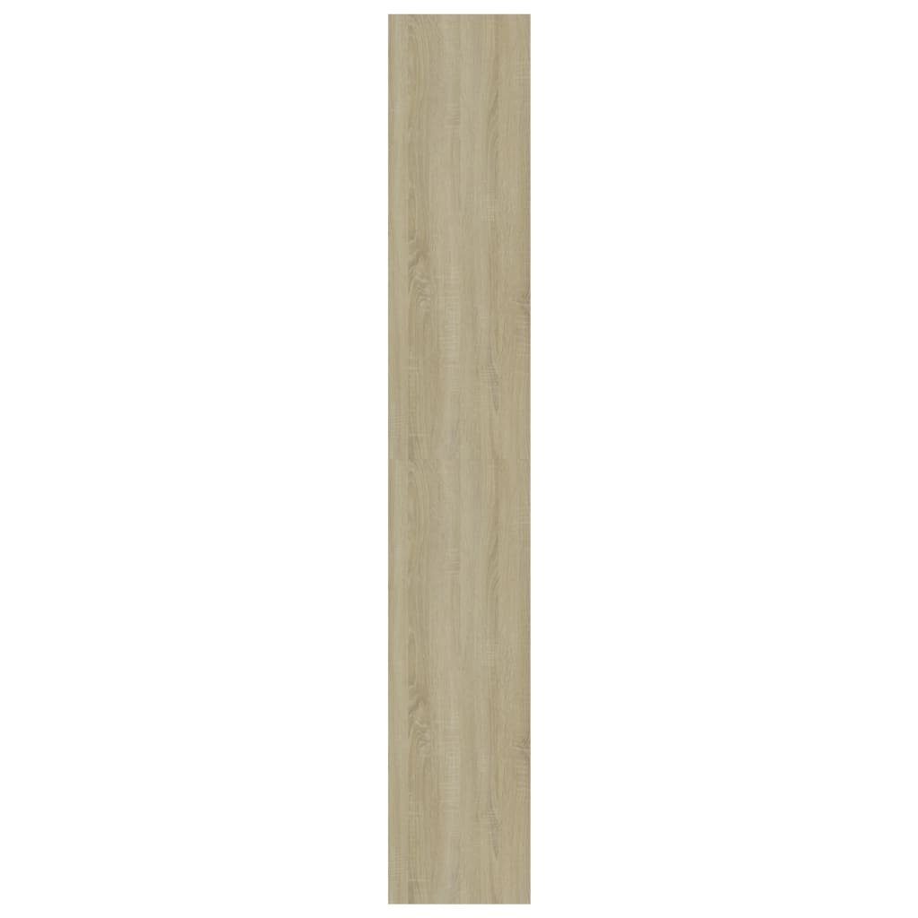 Holzwerkstoff furnicato cm Bücherregal Sonoma-Eiche 40x30x189