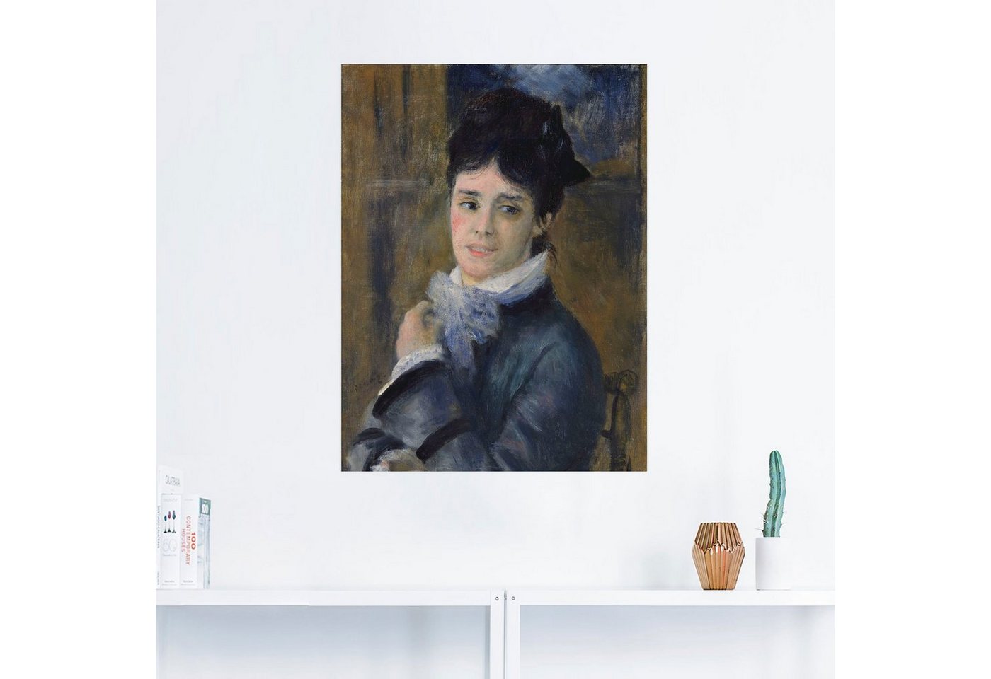 Artland Wandbild »Bildnis der Madame Claude Monet. 1872«, Frau (1 Stück), in vielen Größen & Produktarten -Leinwandbild, Poster, Wandaufkleber / Wandtattoo auch für Badezimmer geeignet-HomeTrends