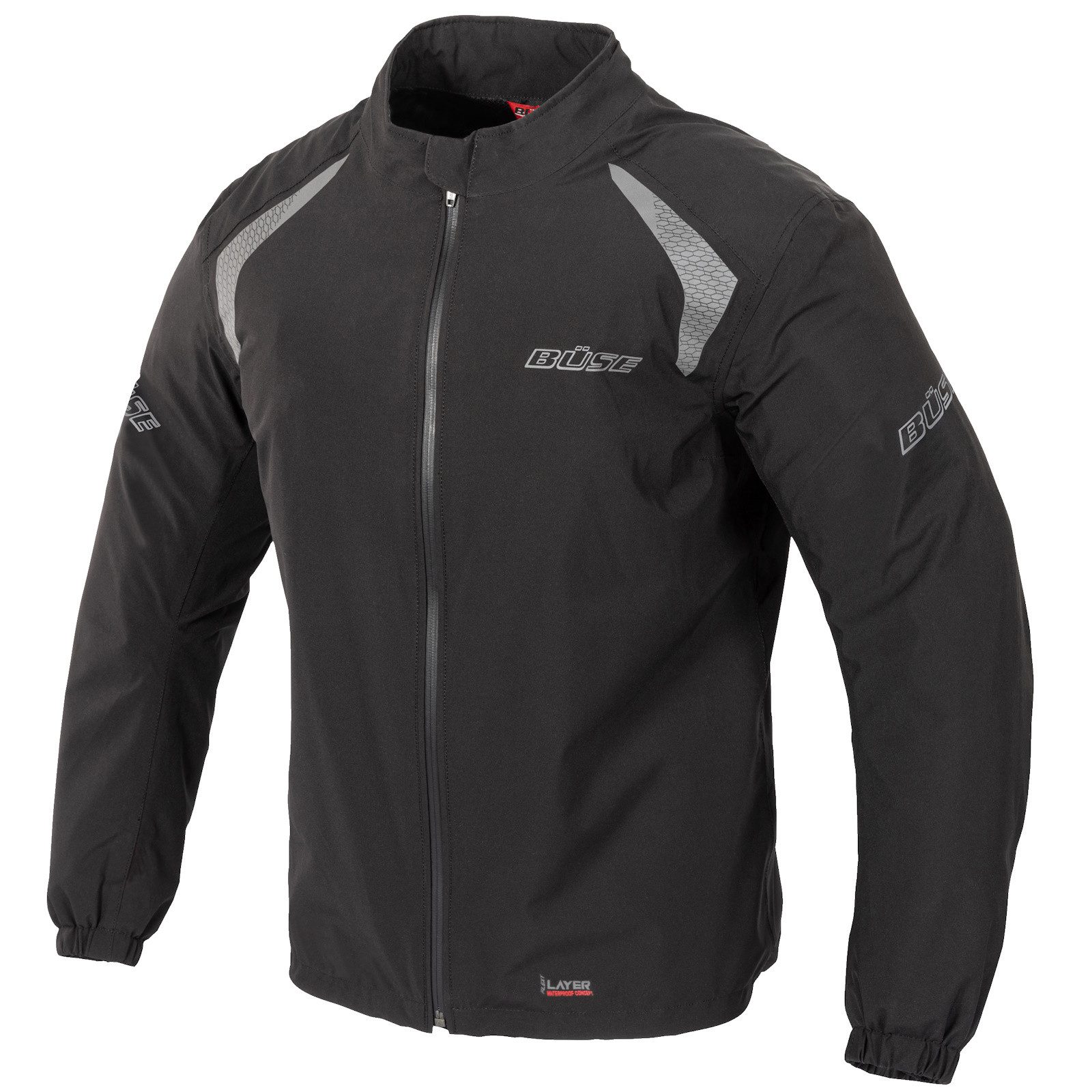 Büse Regenanzug Büse Breeze Regenjacke schwarz günstig online kaufen