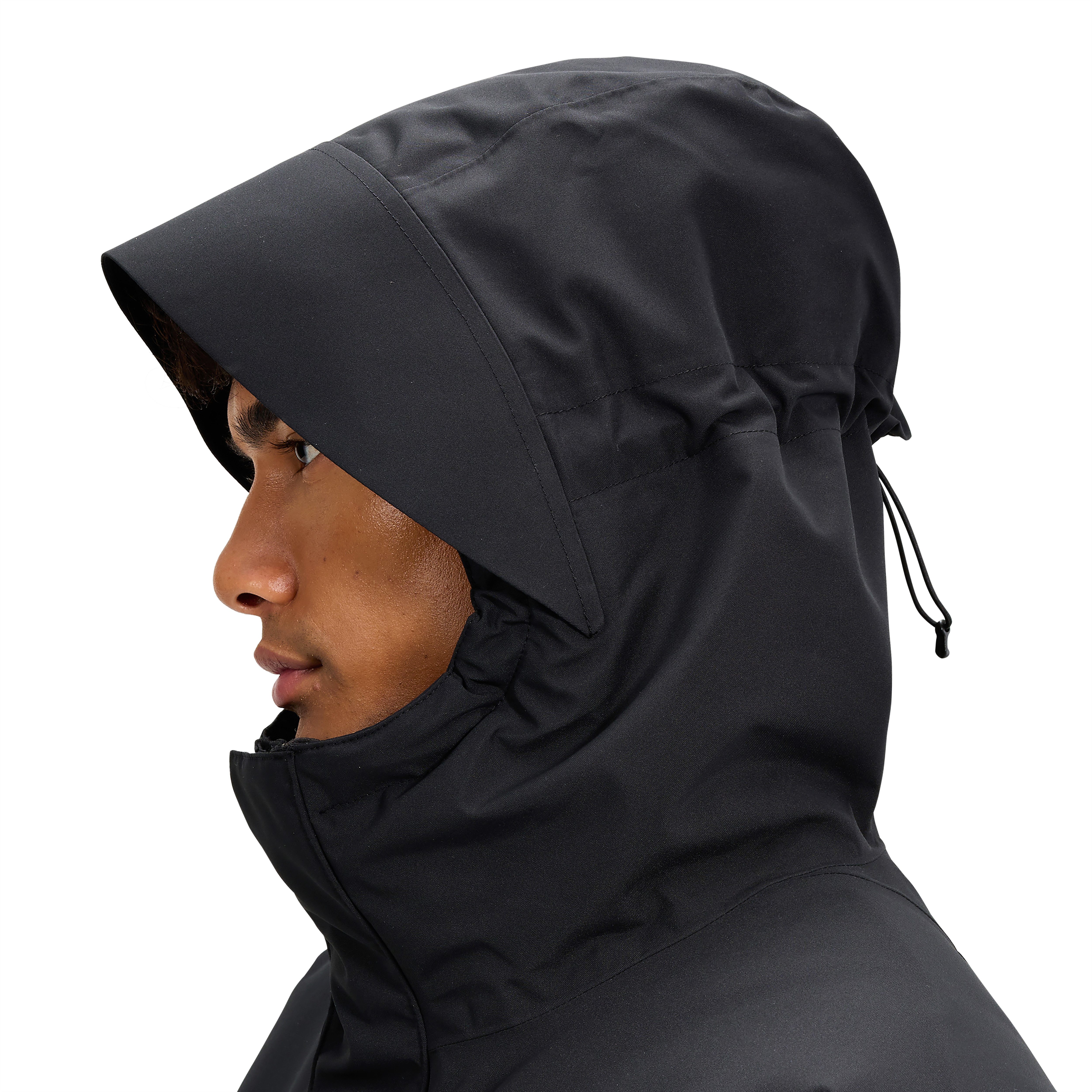 Berghaus Parka WANSBECK INSULATED PARKA mit geschichteter Kapuze, wasserdicht, atmungsaktiv, langer Schnitt