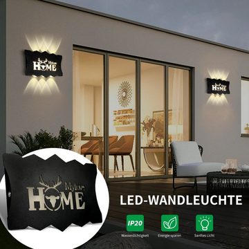 MULISOFT LED Wandleuchte, HOME Modern Wandbeleuchtung, Innen Design, Wandlampe