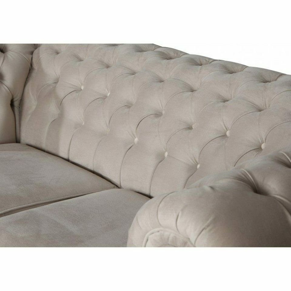 Sitzer Made Chesterfield Couch Couchen Polster 2 Sofas in JVmoebel Sofa Sitz, Europe Sofa