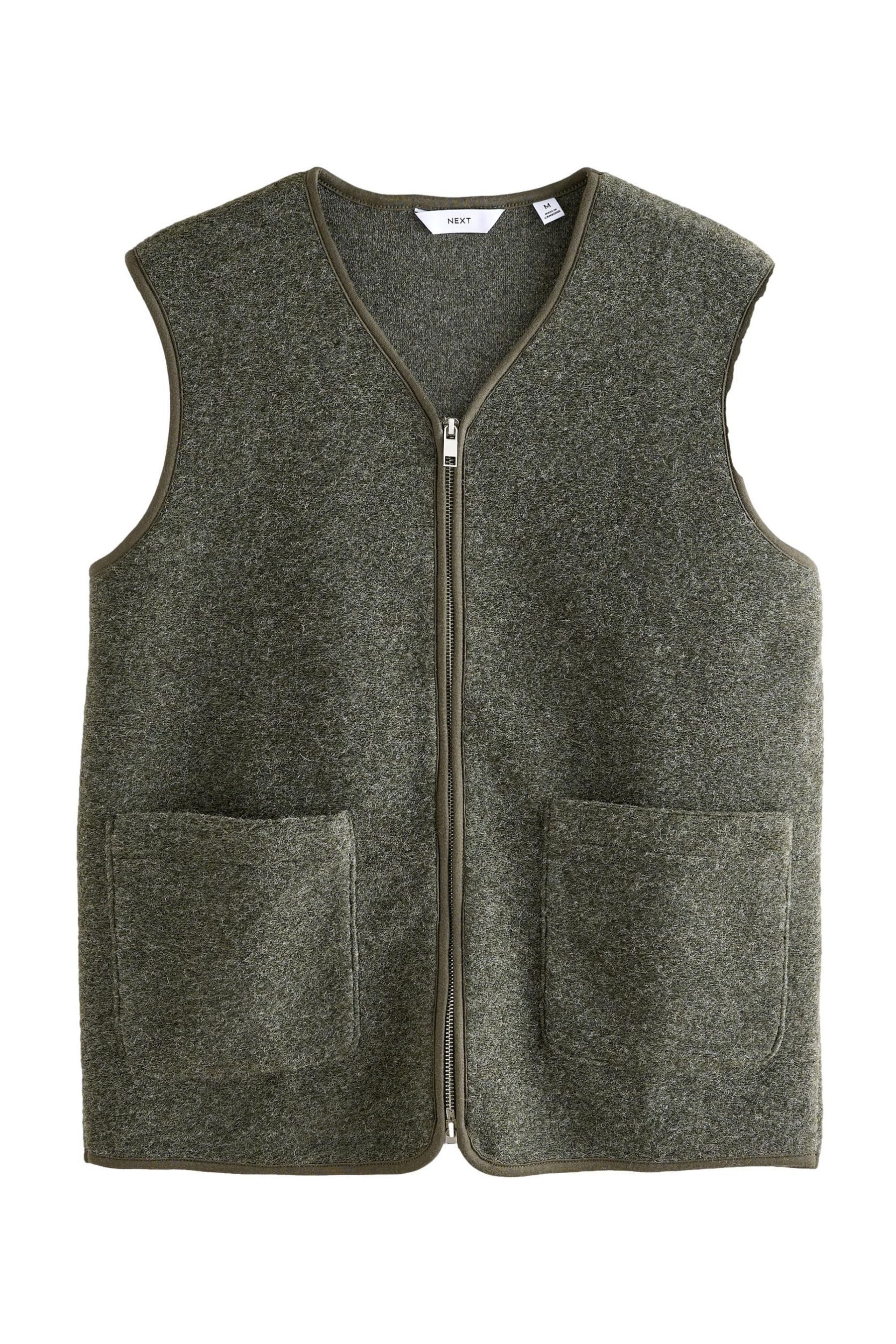 Fleeceweste Gilet aus Wolle
