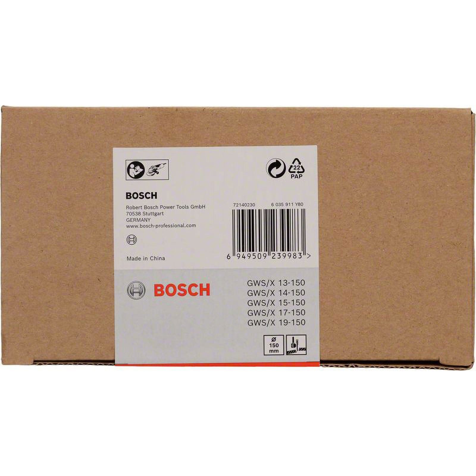 BOSCH Akku-Winkelschleifer Bosch Schutzkombinationshaube zum Schneiden Aufhebelung aus Metall - 2