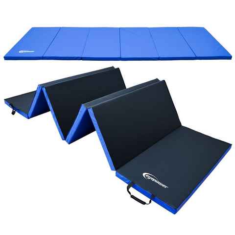 eyepower Fitnessmatte 300x100 Klappbare Gymnastikmatte 5cm dicke Matte, Kinder Weichbodenmatte