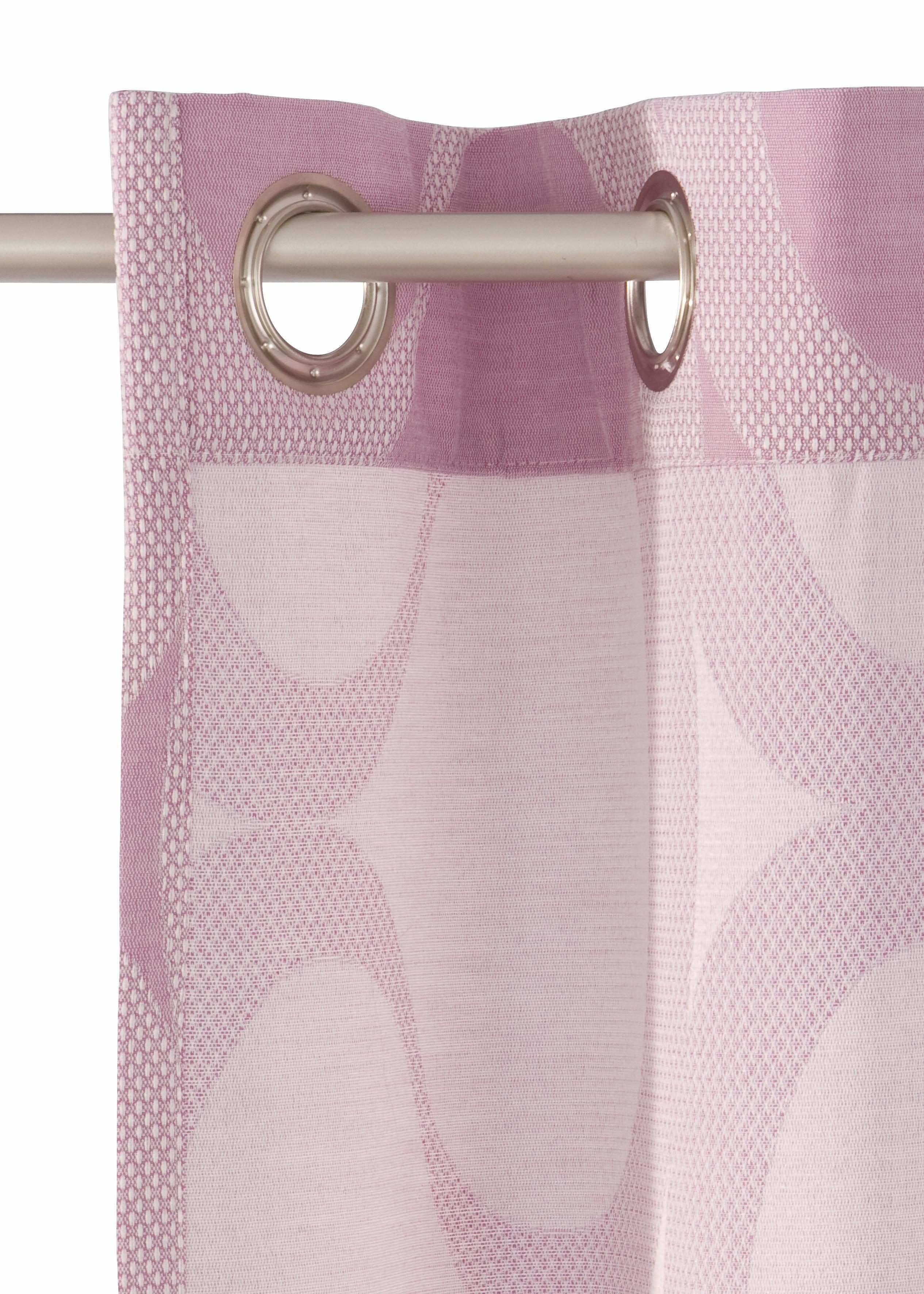 Wirth Vorhang Lahstedt (1 St), Ösen, blickdicht, Jacquard