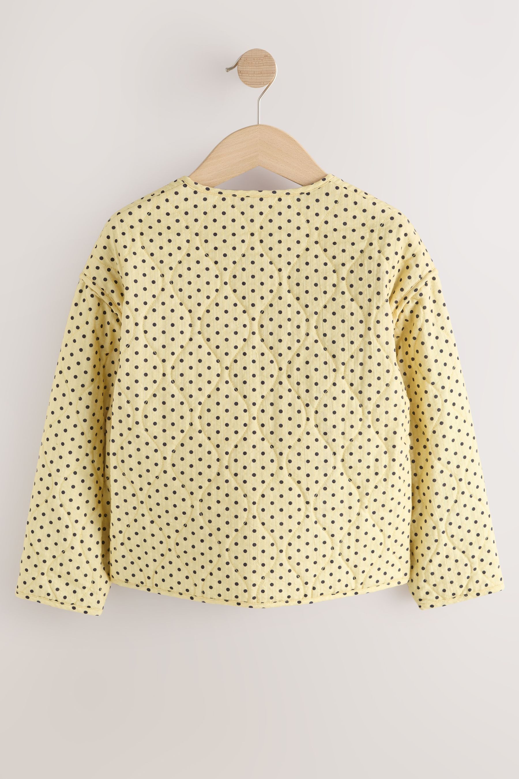 Next Steppjacke Steppjacke mit Punkten (1-St)