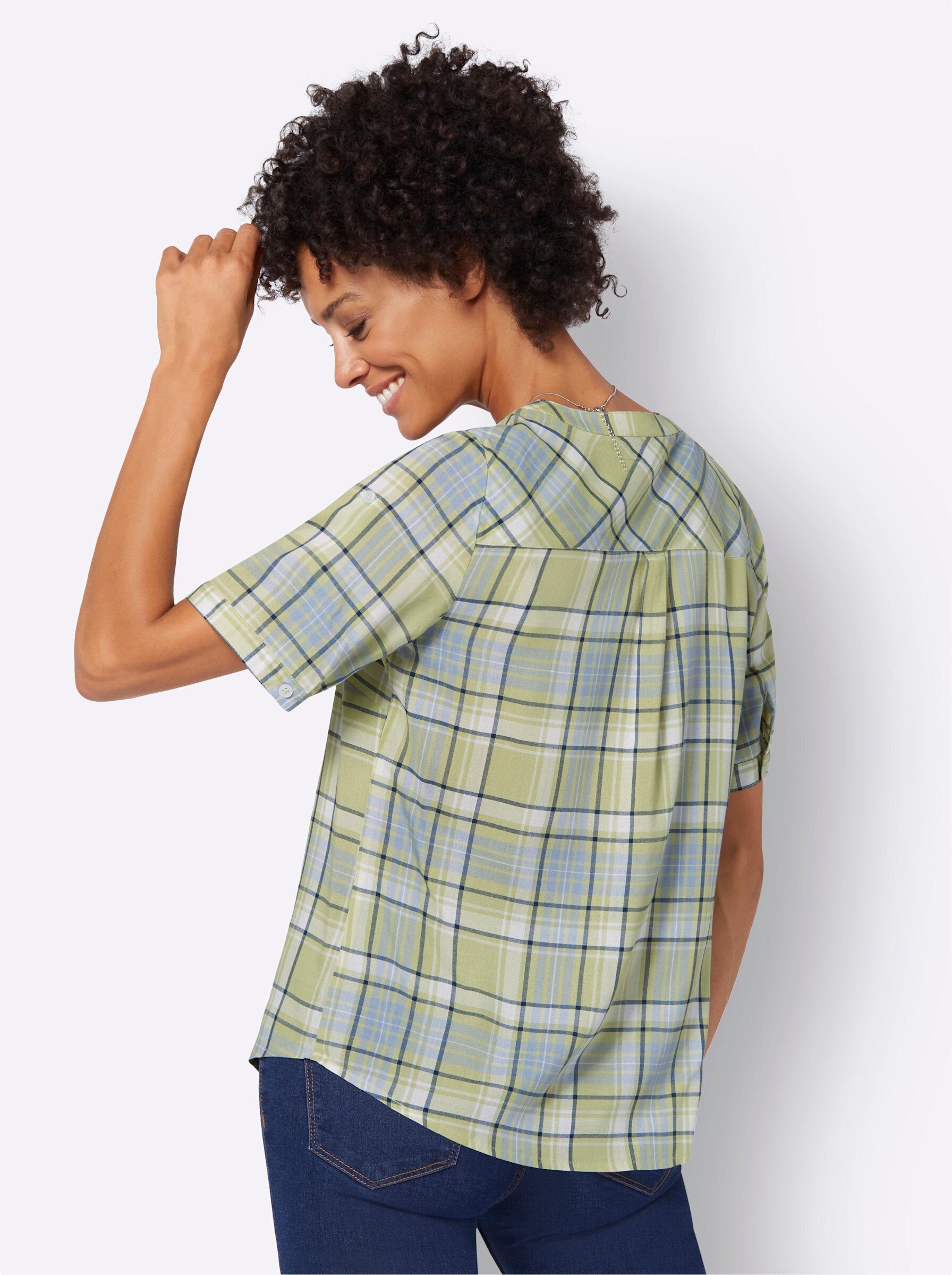 Witt Klassische Bluse Karobluse . günstig online kaufen