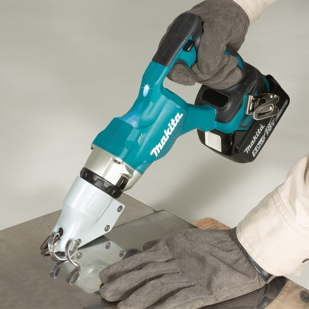 Makita Akku-Blechschere, 18 in V, 18V, DJS200Z, 2 mm, Ohne Akku - im Karton