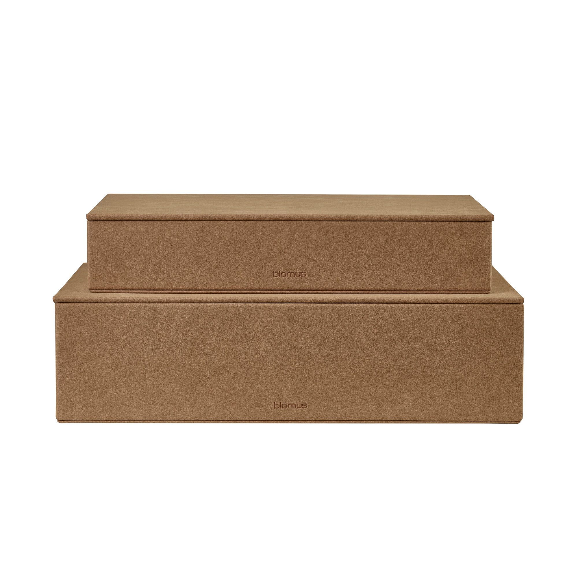 Aufbewahrungsbox 2er Set -SAHLA- Organizer, Ordnungsboxen, Kisten Set, Storage Box