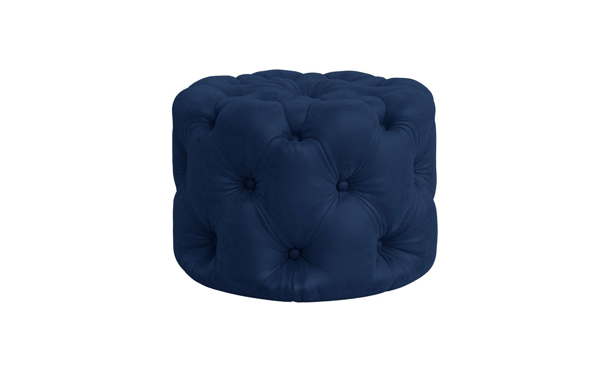 Home affaire Hocker FOLLINA, Polsterhocker mit klassischer Chesterfield-Knopfheftung