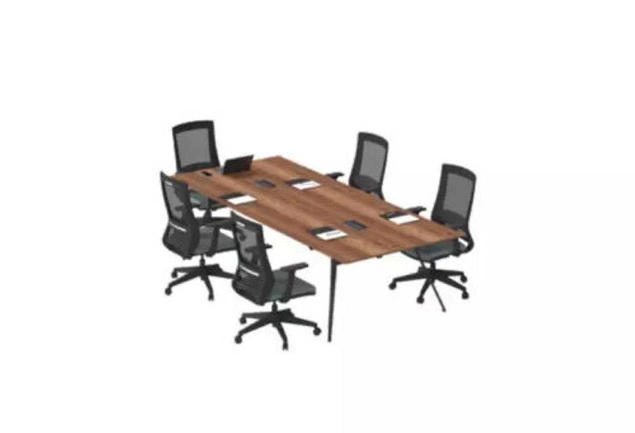 JVmoebel Konferenztisch Büromöbel Tische Europa Made in Besprechungs Tisch), 1x Modern (1-St., Konferenztische nur Braun Einrichtung
