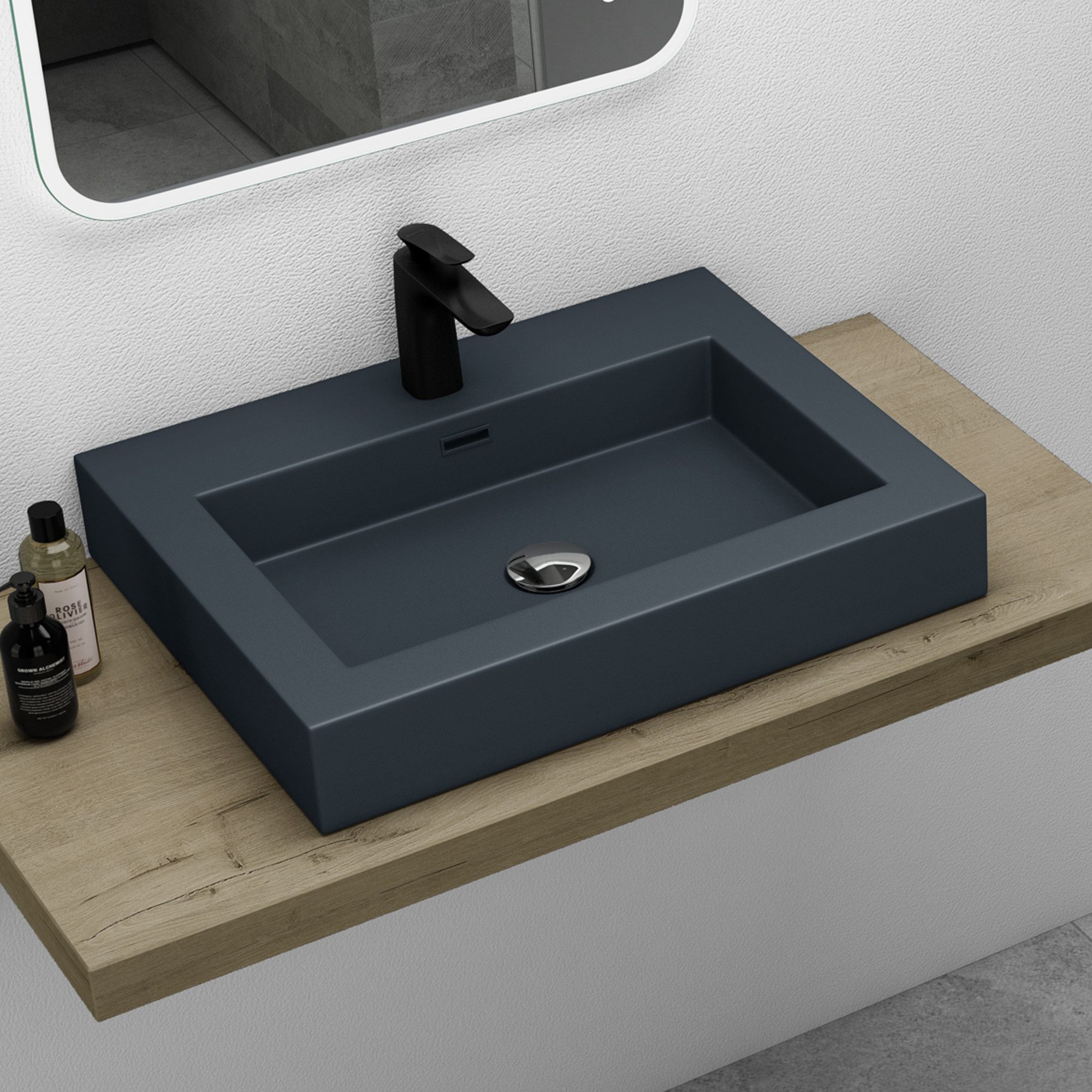 Mai & Mai Aufsatzwaschbecken Waschbecken mineralguss günstig online kaufen