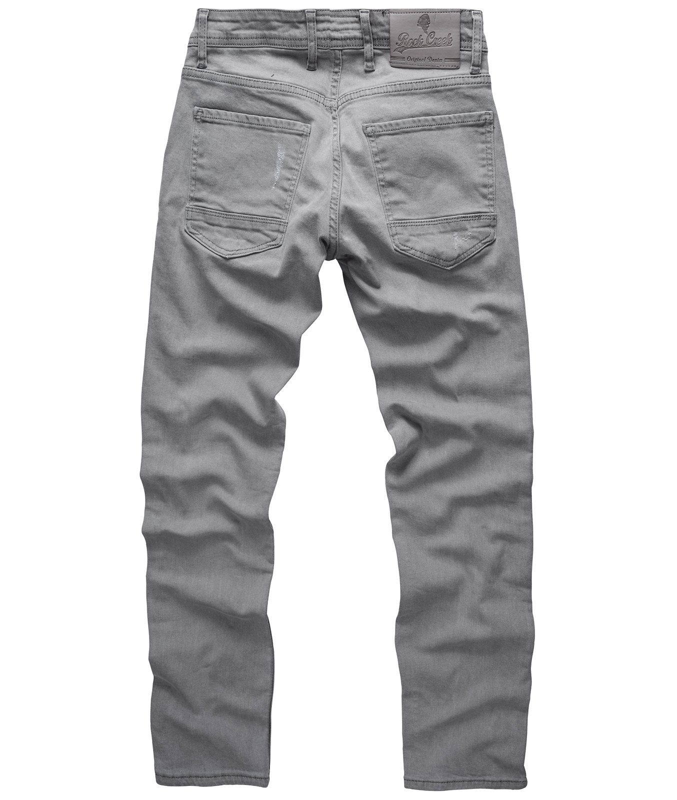Jeans Rock Grau Creek RC-2097 Herren Regular Regular-fit-Jeans Fit