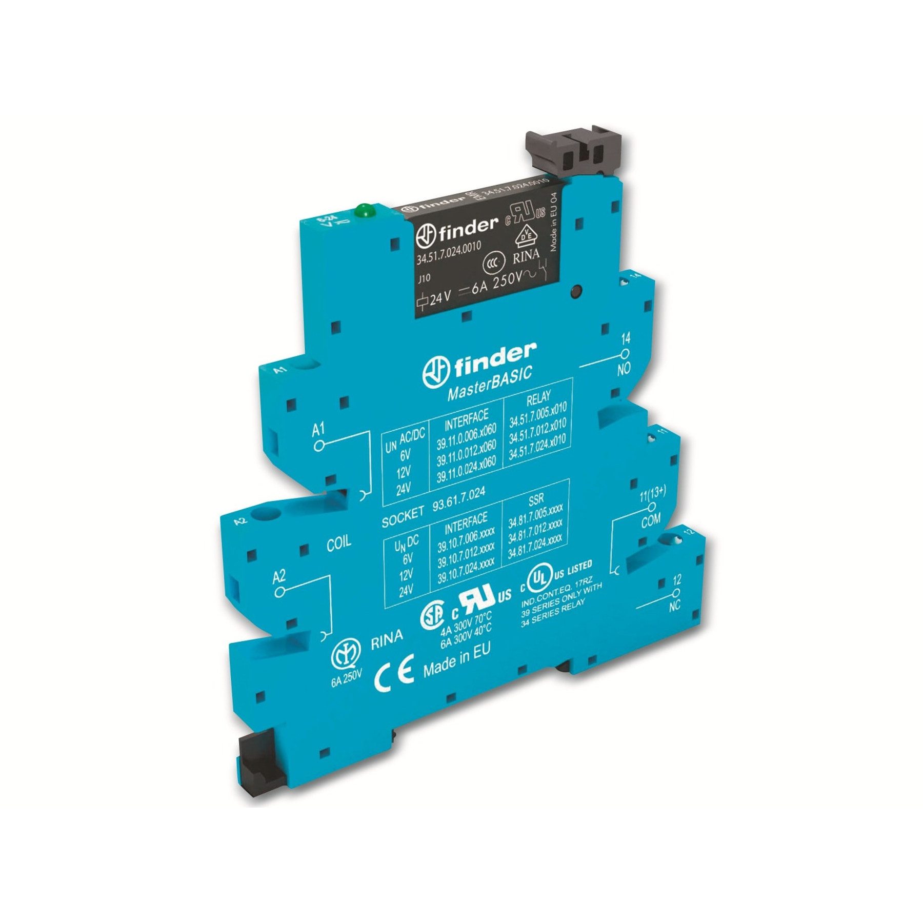 finder Relais-Modul FINDER EMR-Koppelrelais 39.11.0.024.0060