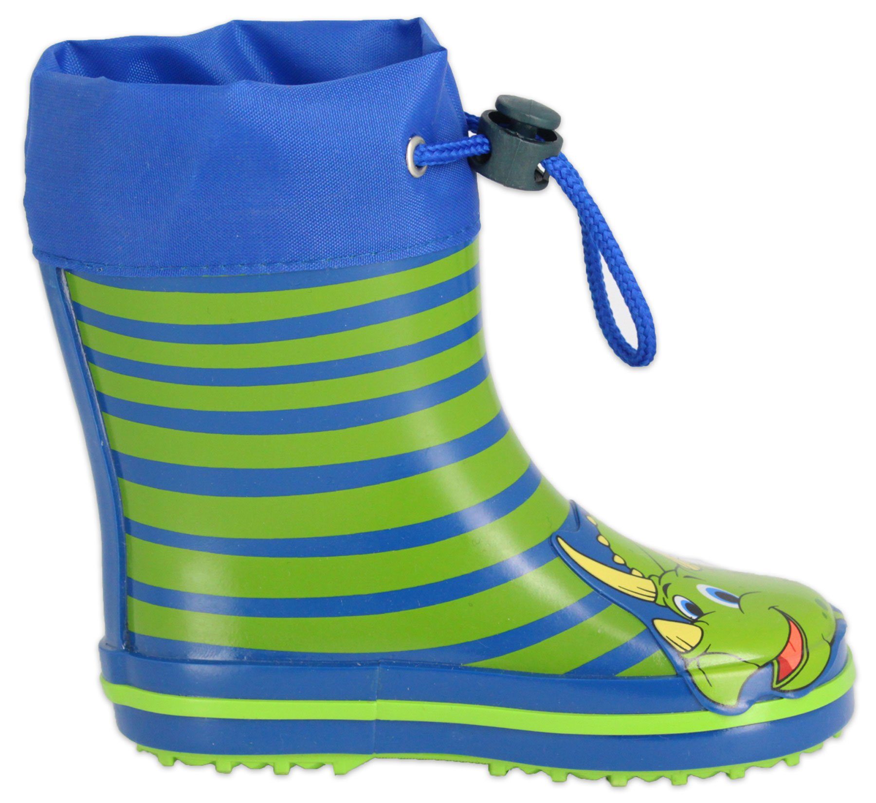 Beck Kleinkinder Gummistiefel Topsi Gummistiefel (wasserdicht, für trockene Füße bei Regen- und Matschwetter) Naturkautschuk, flexible Laufsohle, herausnehmbare Innensohle