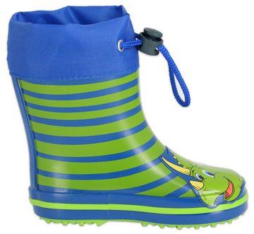 Beck Kleinkinder Gummistiefel Topsi Gummistiefel (wasserdicht, für trockene Füße bei Regen- und Matschwetter) herausnehmbare Innensohle, flexible Laufsohle, Naturkautschuk