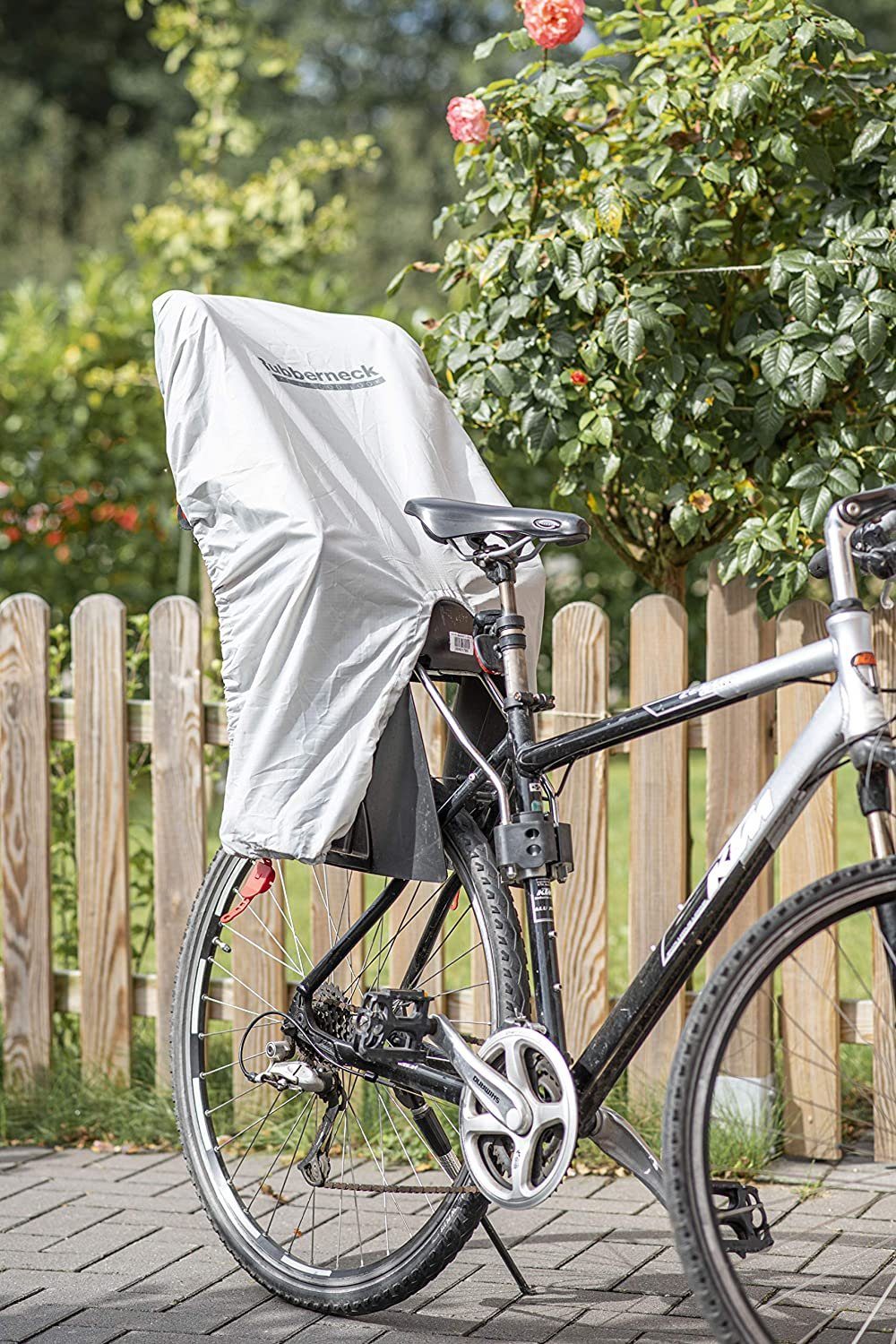 RUBBERNECK Fahrradkindersitz Regenschutz für Fahrradkindersitze, wasserdicht,  reflektierend