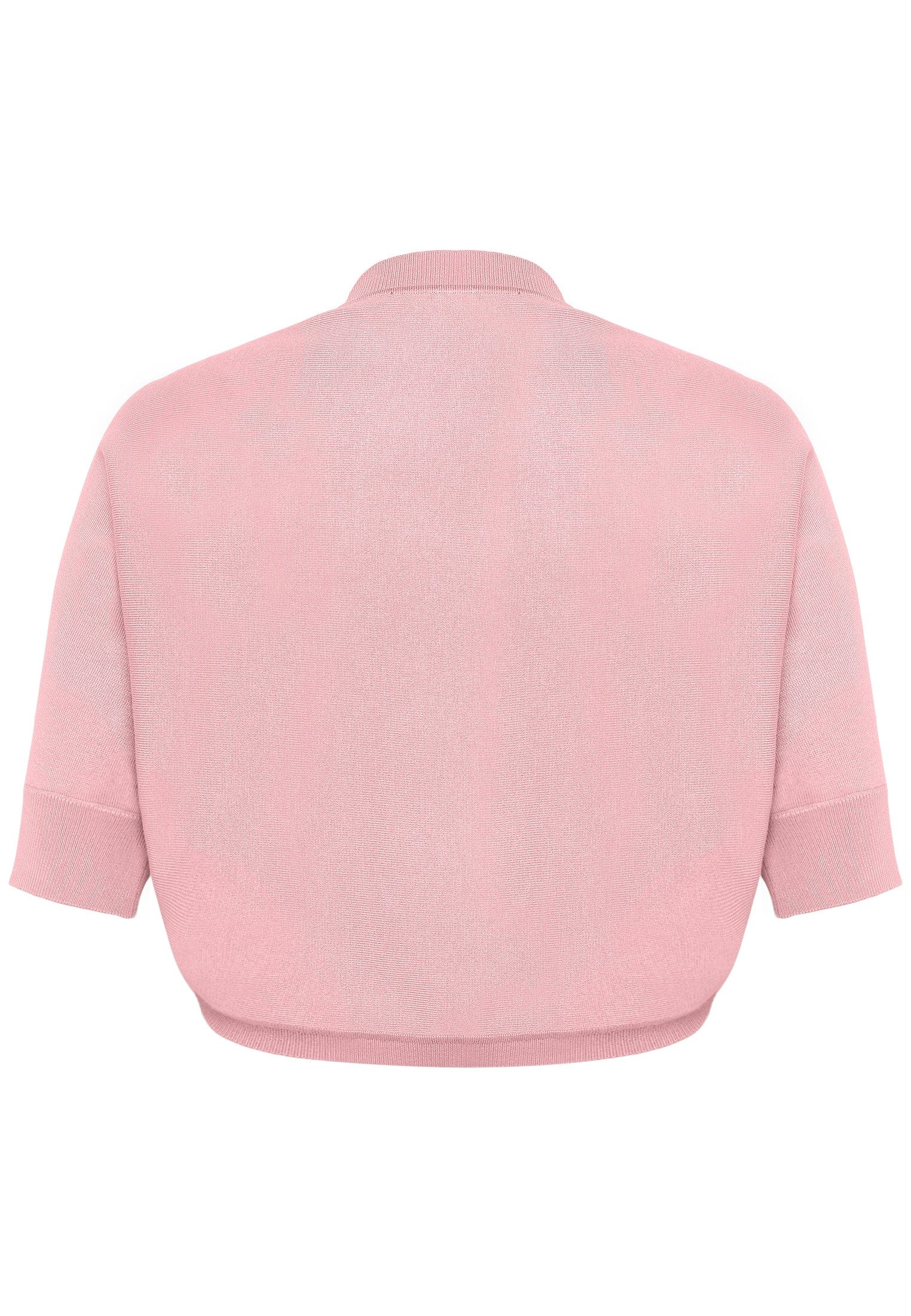 Zero Strickjacke Damen kurzarm (1-tlg) Plain/ ohne Details