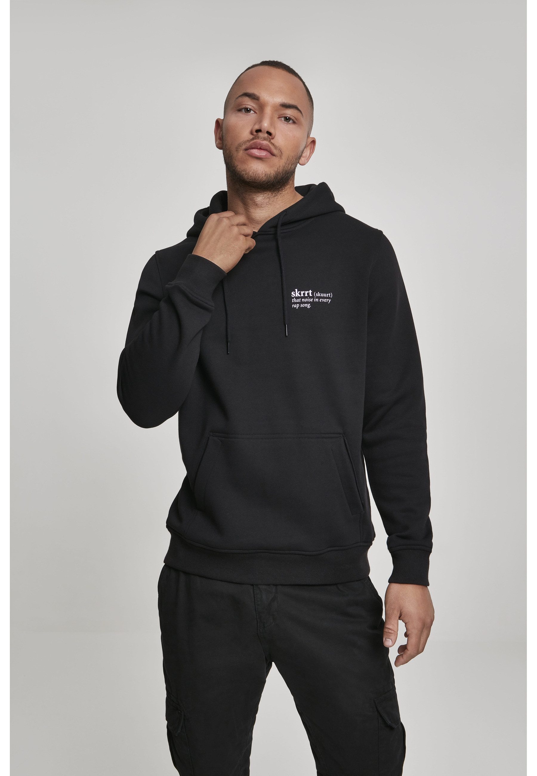 MisterTee Rundhalspullover MisterTee Herren That Noise Hoody (1-tlg)