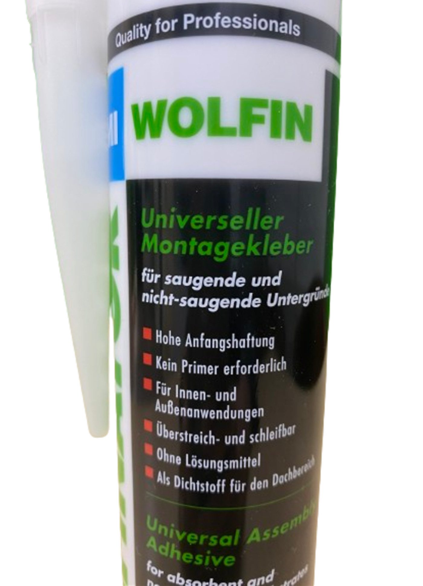 HENKEL Montagekleber Dachdichtung Wolfinator BMI Montagekleber 410g/300ml Henkel grau