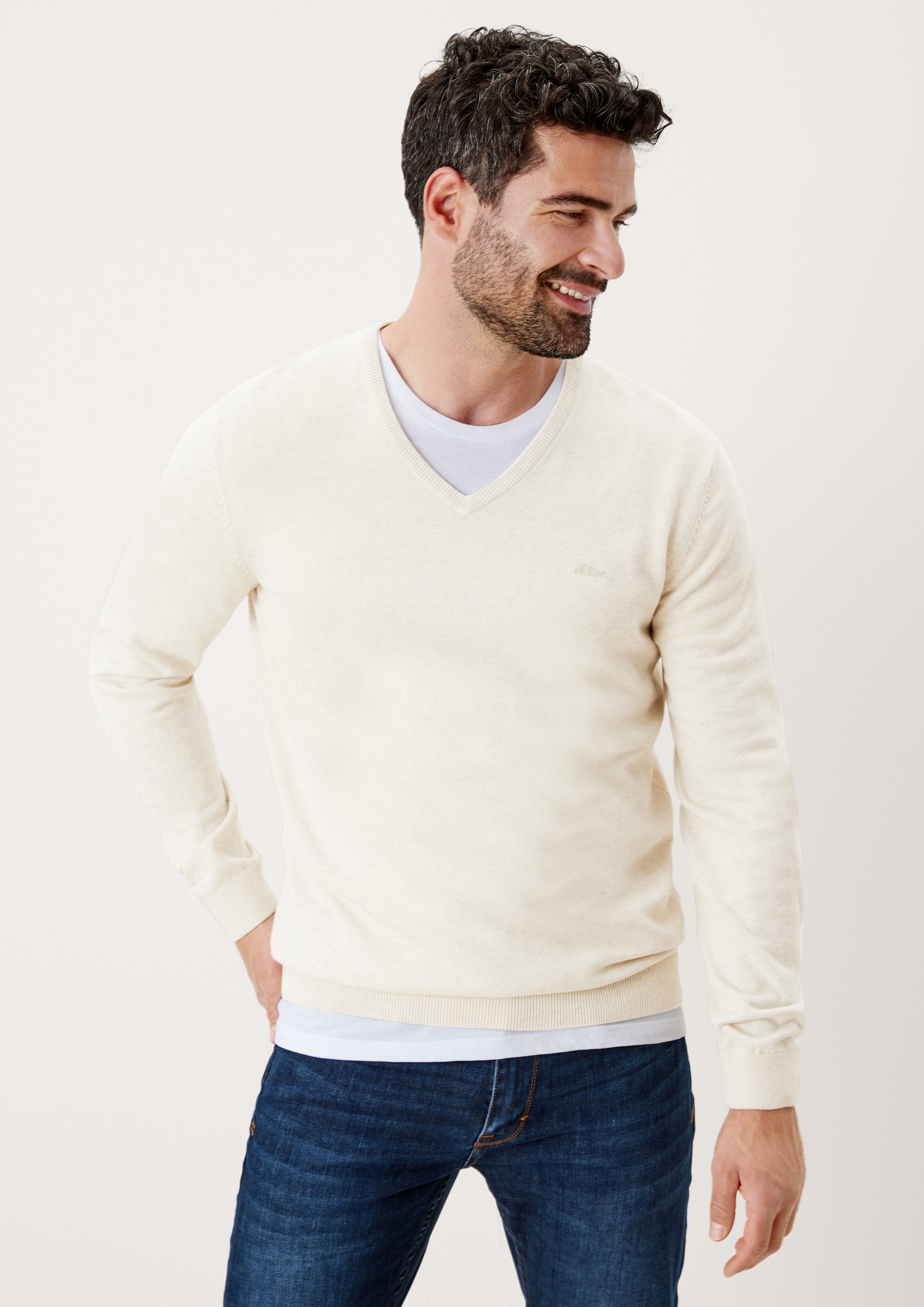 Longpullover Strickpullover