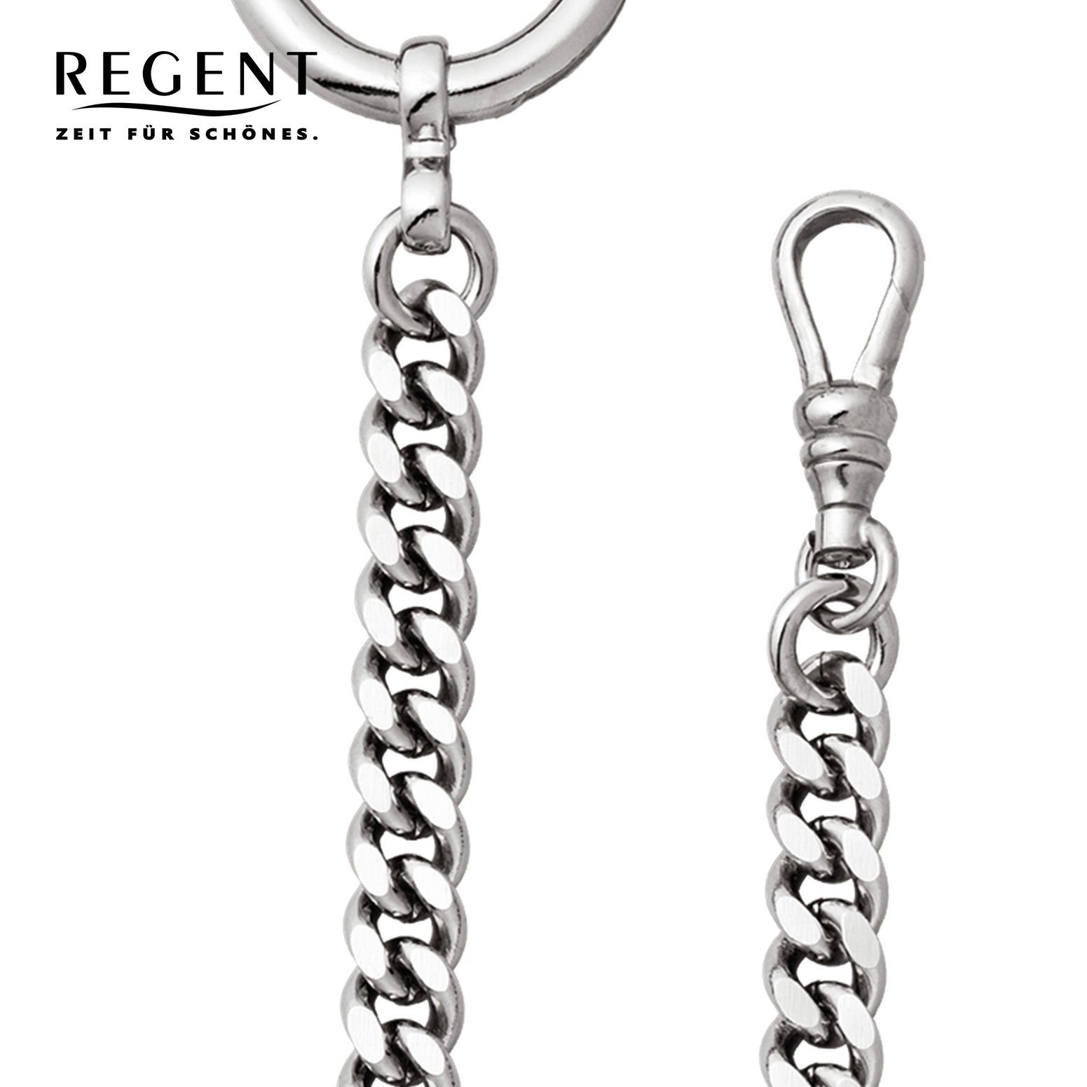 Regent Kettenuhr Regent 6mm Taschenuhren-Kette P-43, Herren Taschenuhrenket günstig online kaufen
