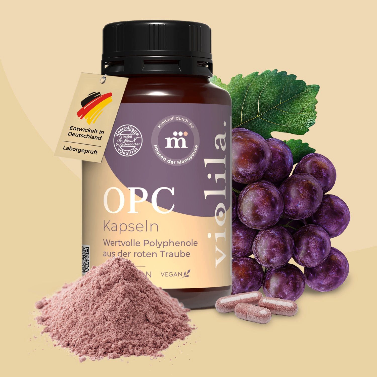 Ascopharm violila OPC Kapseln Kapsel