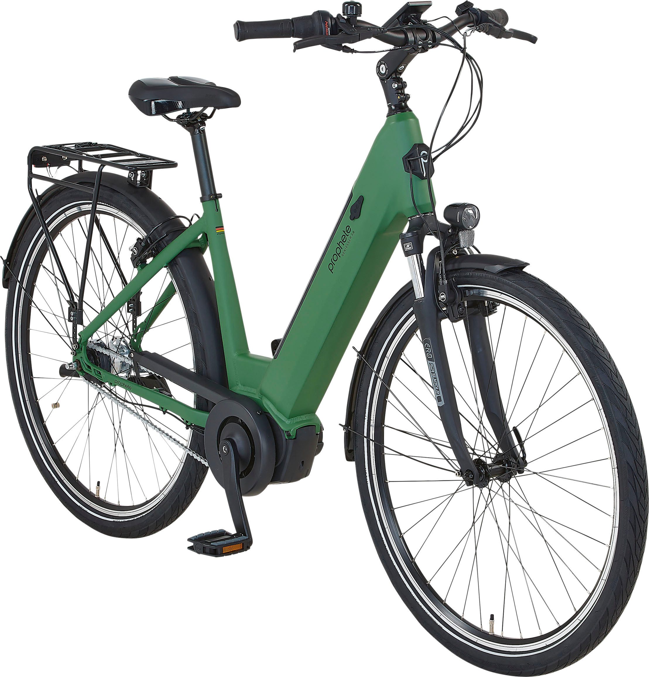 Thumbnail - Prophete E-Bike Cityrad Geniesser 3.8, 7 Gang Shimano Nexus Schaltwerk, Nabenschaltung, Mittelmotor, 360 Wh