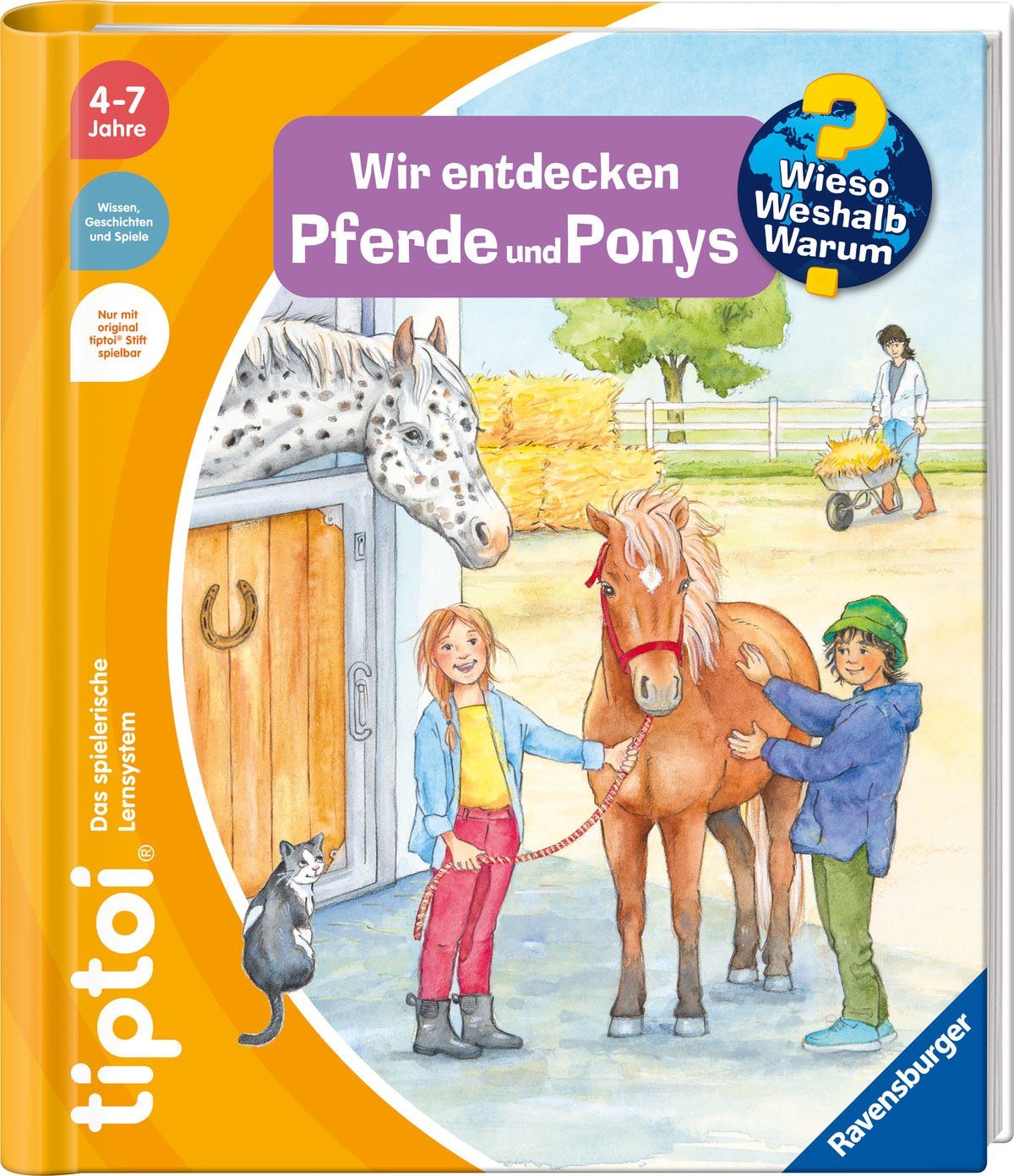 tiptoi® Wieso? Weshalb? Warum? Wir entdecken Pferde und Ponys, Made in Europe