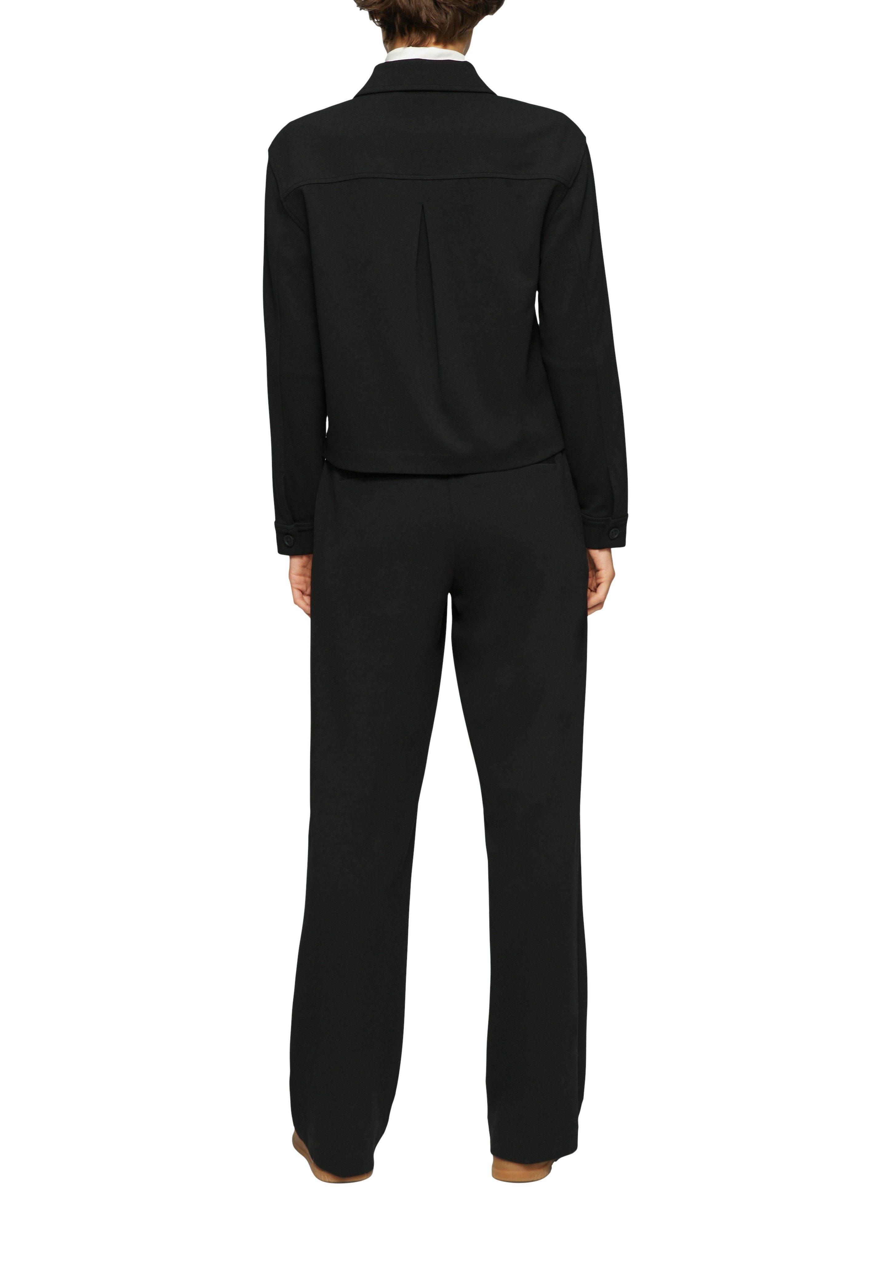 s.Oliver Jerseyhose aus Struktur-Jersey