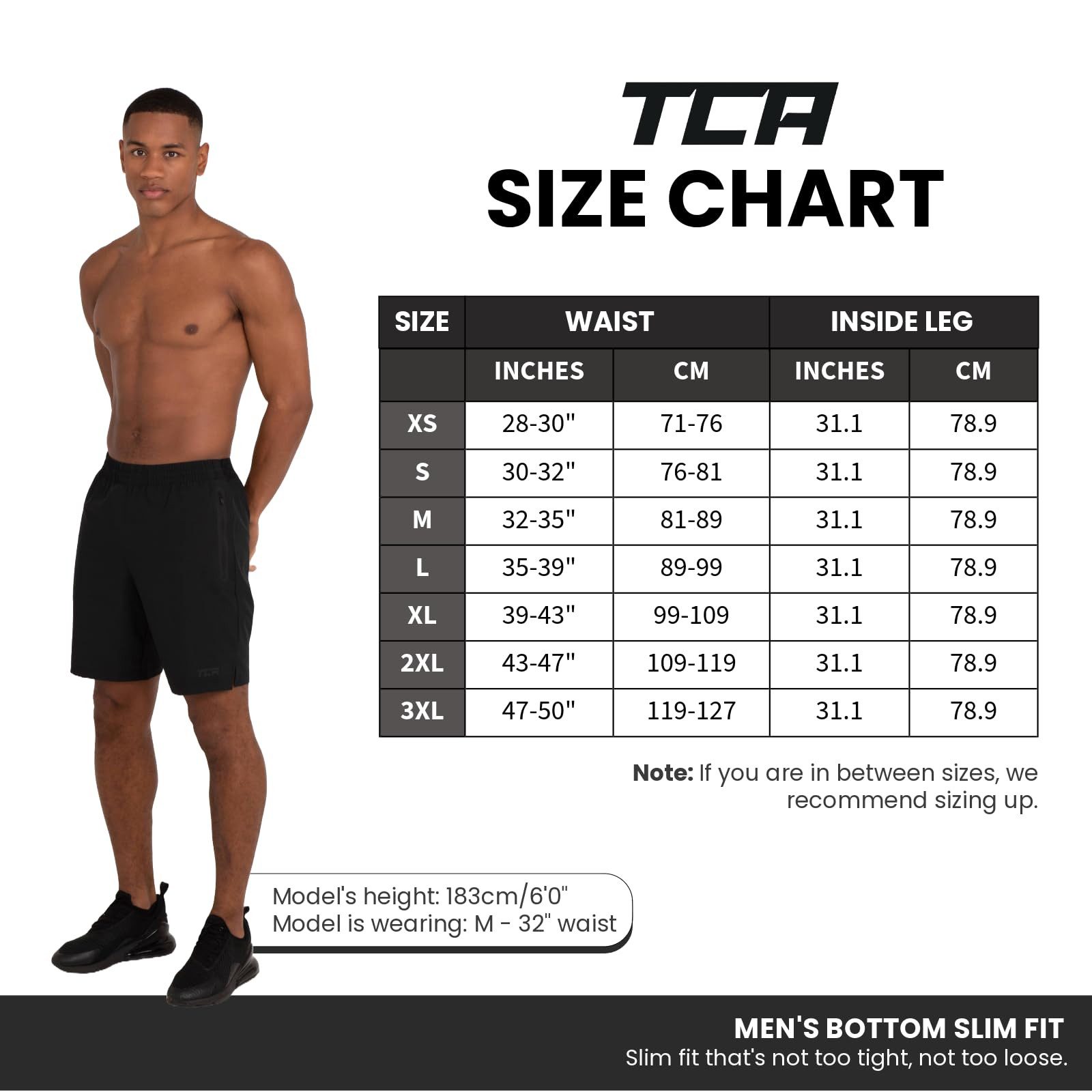 TCA Trainingsshorts TCA Herren Elite Tech Leichte Laufhose Gymshorts Trainingsshorts und (1-tlg)