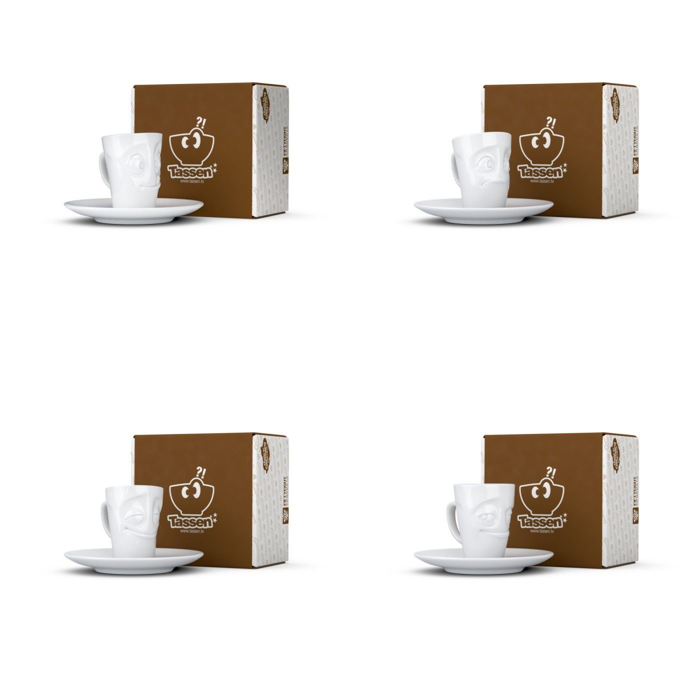 FIFTYEIGHT PRODUCTS Espressotasse Set 4-tlg. - % | Espressotassen