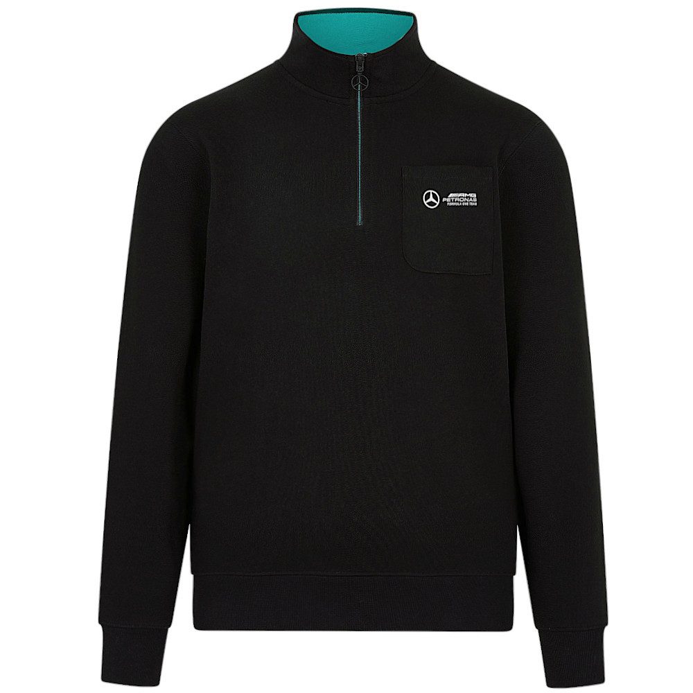 Mercedes AMG Petronas Sweatshirt F1 ¼-Zip Motorsport Formel 1 Pullover 3D-T günstig online kaufen