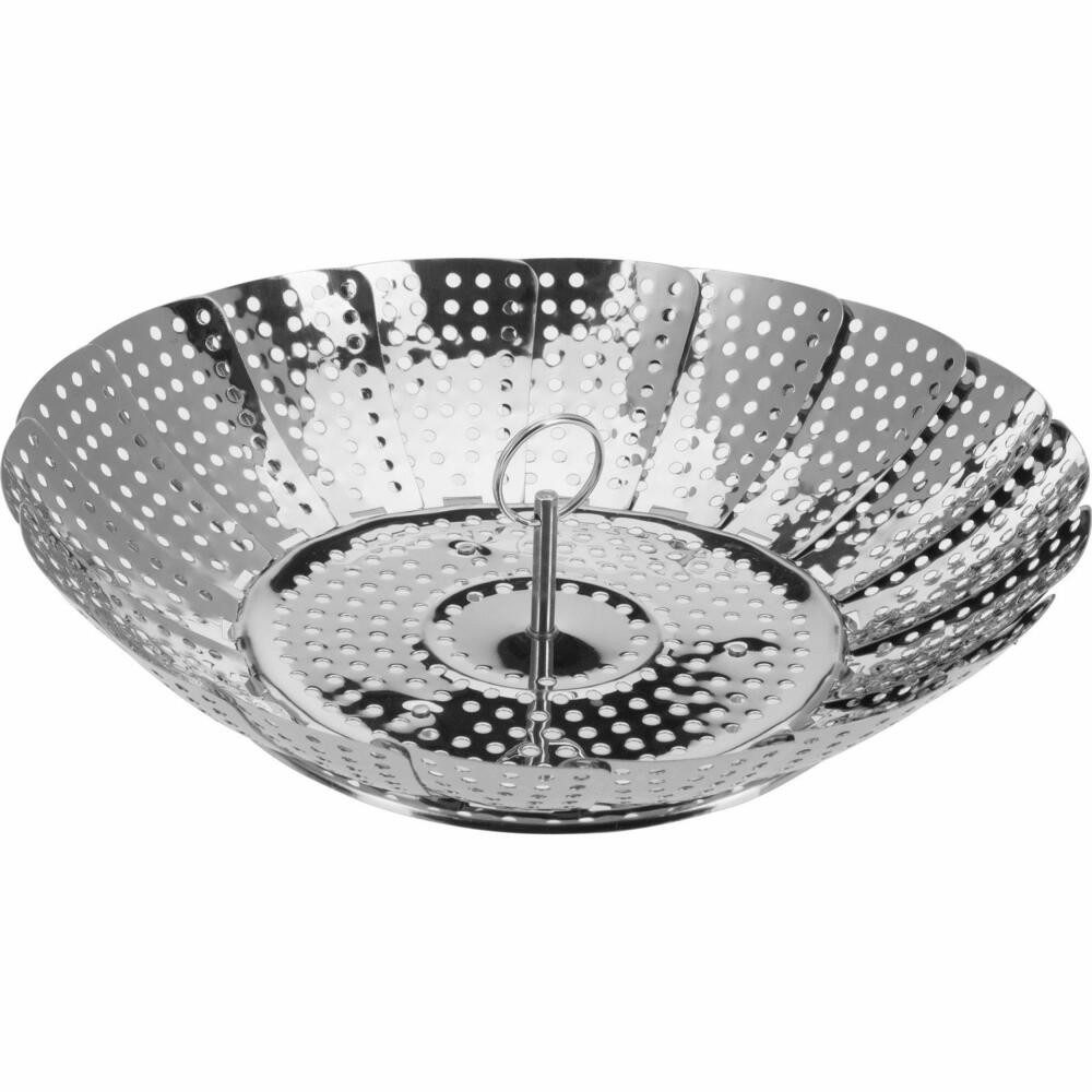 WESTMARK Dampfgareinsatz Verstellbar, für Töpfe von Ø 14 - 23 cm, Dünsteinsatz, rostfrei, spülmaschinengeeignet, langlebig