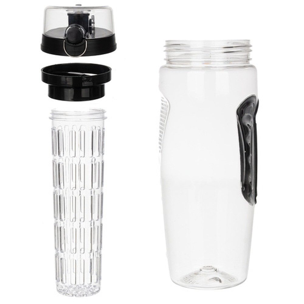 Trizand Trinkflasche Wasserflasche Trinkbehälter 1 Liter, sorgt für aromatisiertes Wasser, leicht zu reinigen und hygienisch