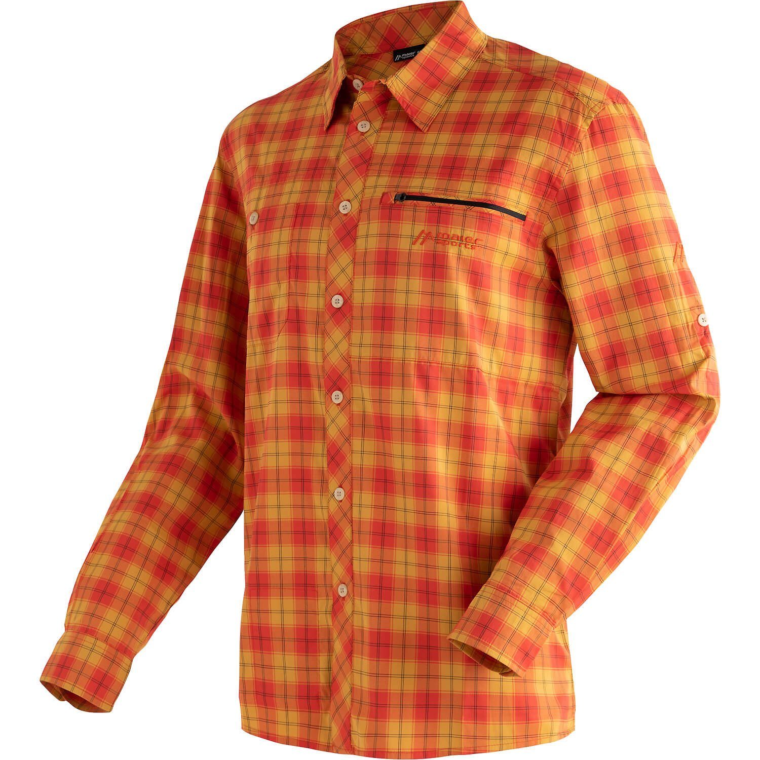 Maier Sports Outdoorhemd Hemd Kasen