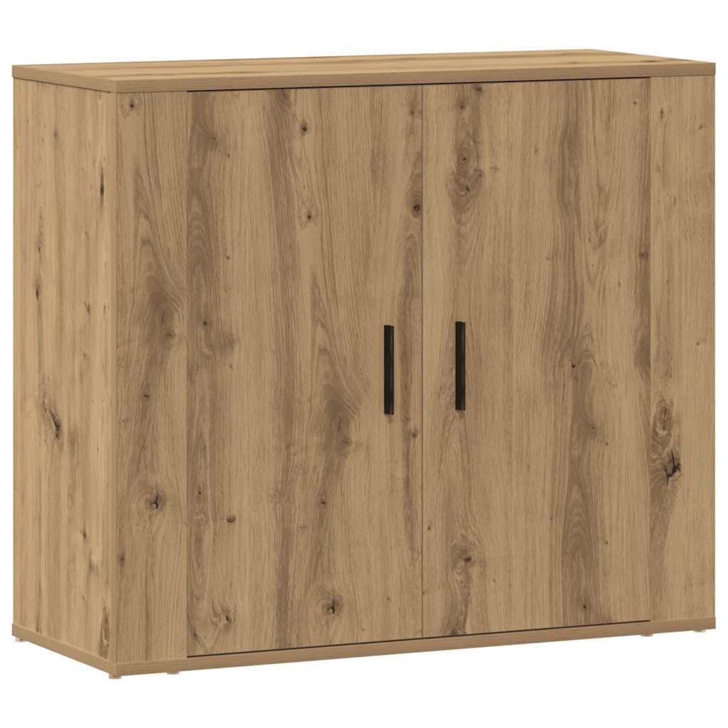 vidaXL Sideboard Sideboard Artisan-Eiche 80x33x70 cm günstig online kaufen