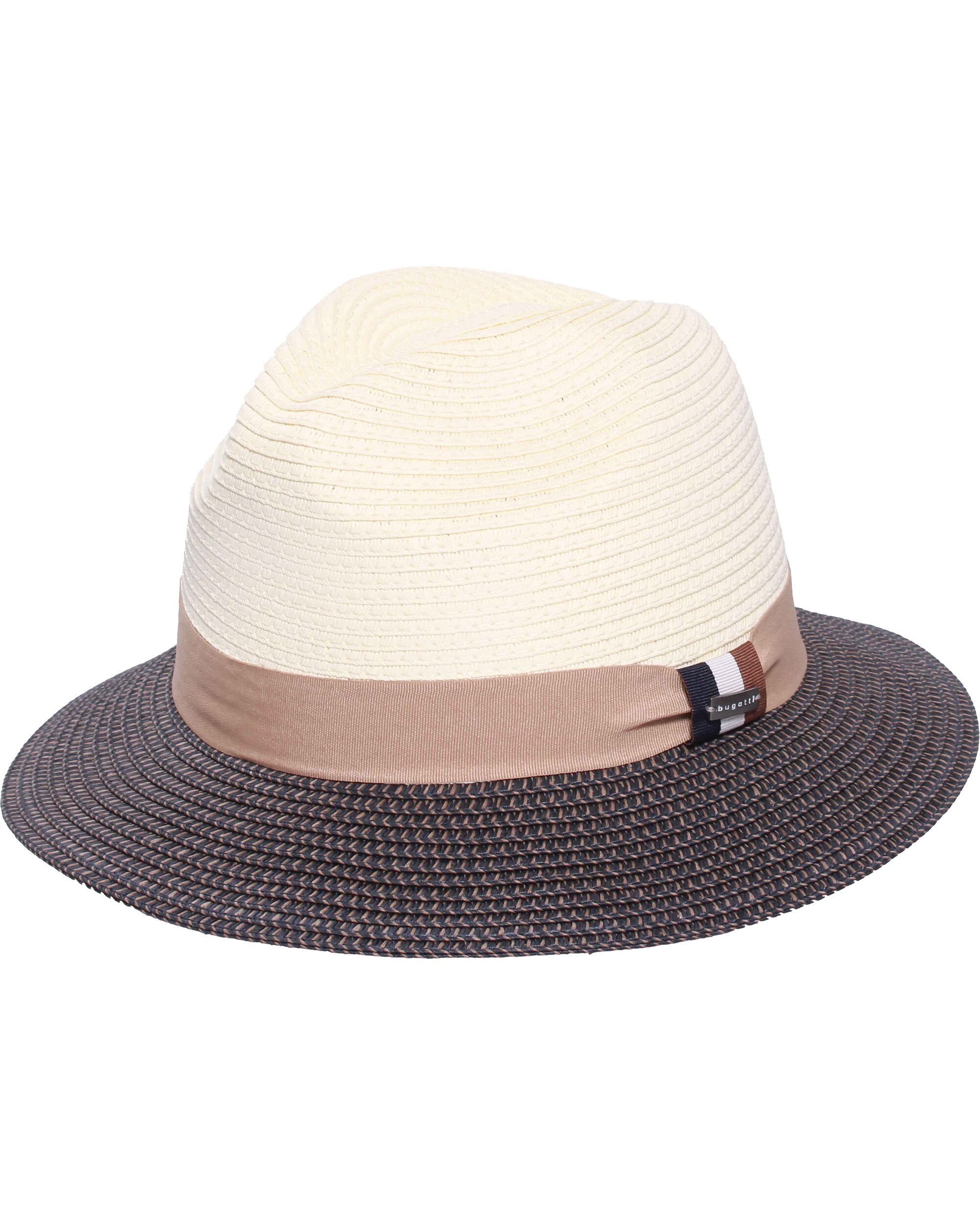 bugatti Fedora Zweifarbiger bugatti Sommer-Fedora mit Hutband (keine)