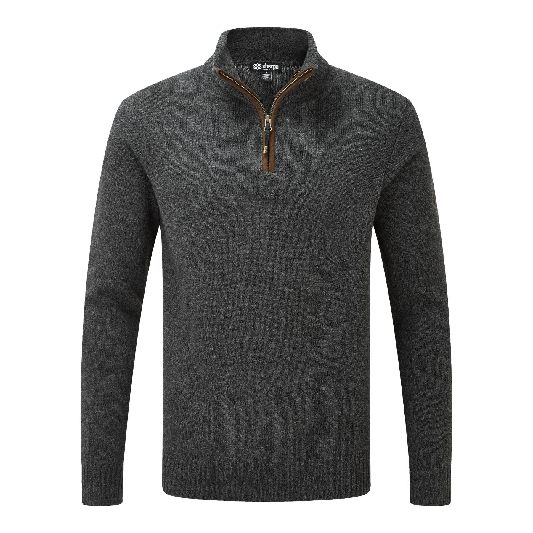 Sherpa Fleecepullover KANGTEGA 1/4ZIP SWEATER Herren