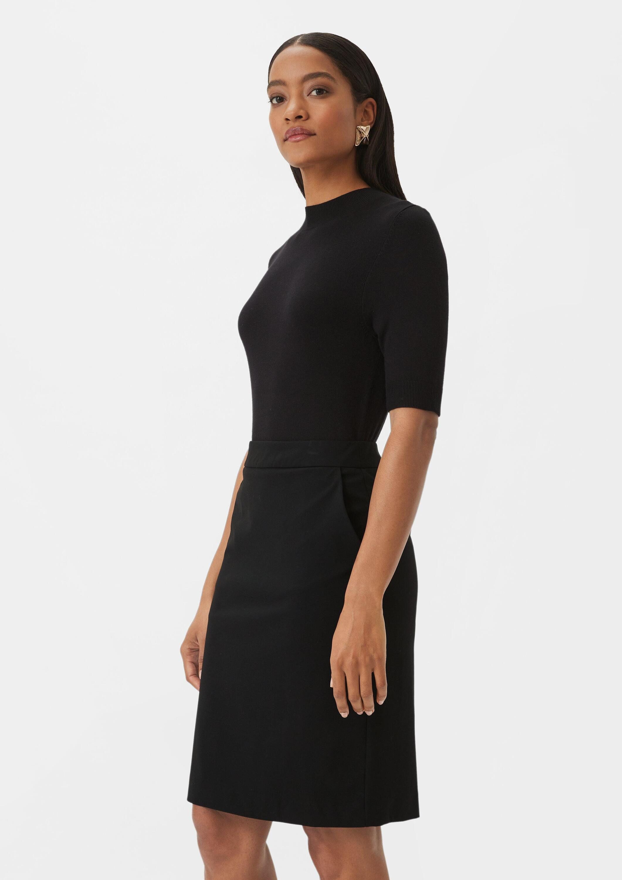 comma Minirock Rock Rock mit Gehschlitz günstig online kaufen