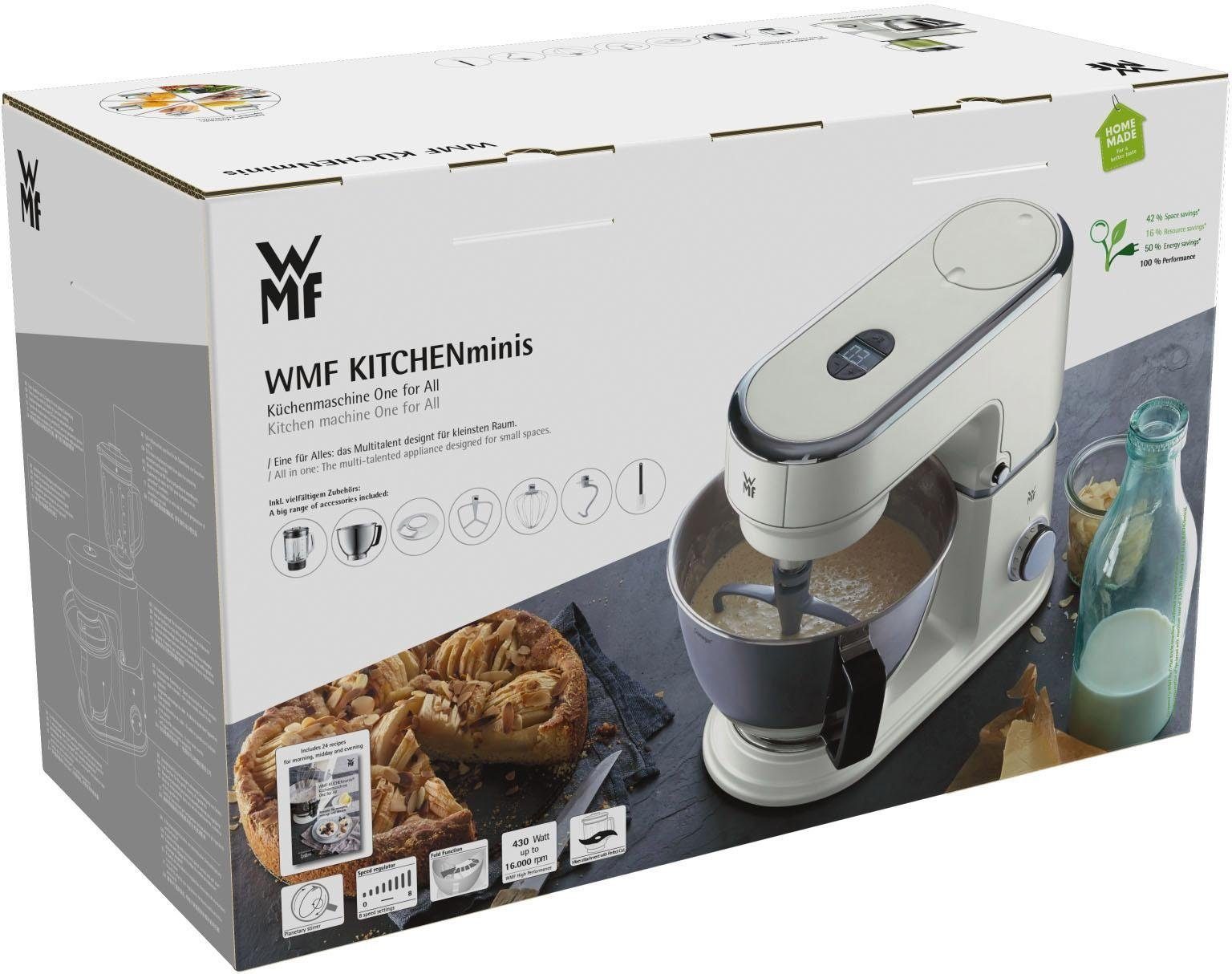 Schüssel, for naturweiß, Gratis WMF All One W, Küchenmaschine 430 3 mit Edition, l KÜCHENminis® Fleischwolf