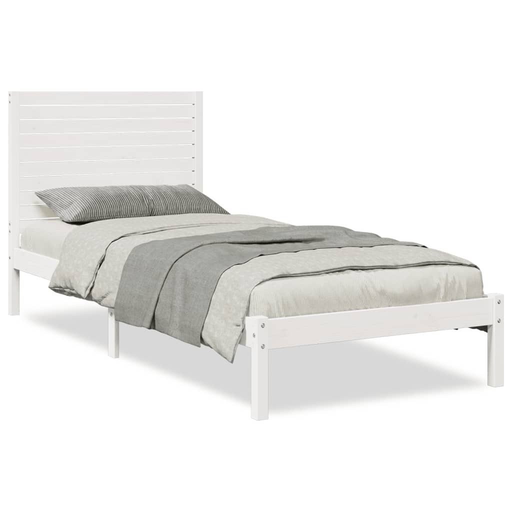 vidaXL Bett Massivholzbett Extra Lang ohne günstig online kaufen